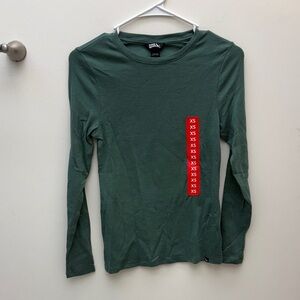 Eddie Bauer Forest Green Long Sleeve Tee